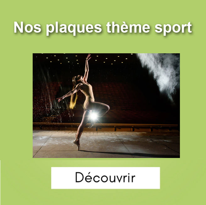 Collection Plaques Funéraires Thème Sport - Hommages Personnalisés pour les Passionnés