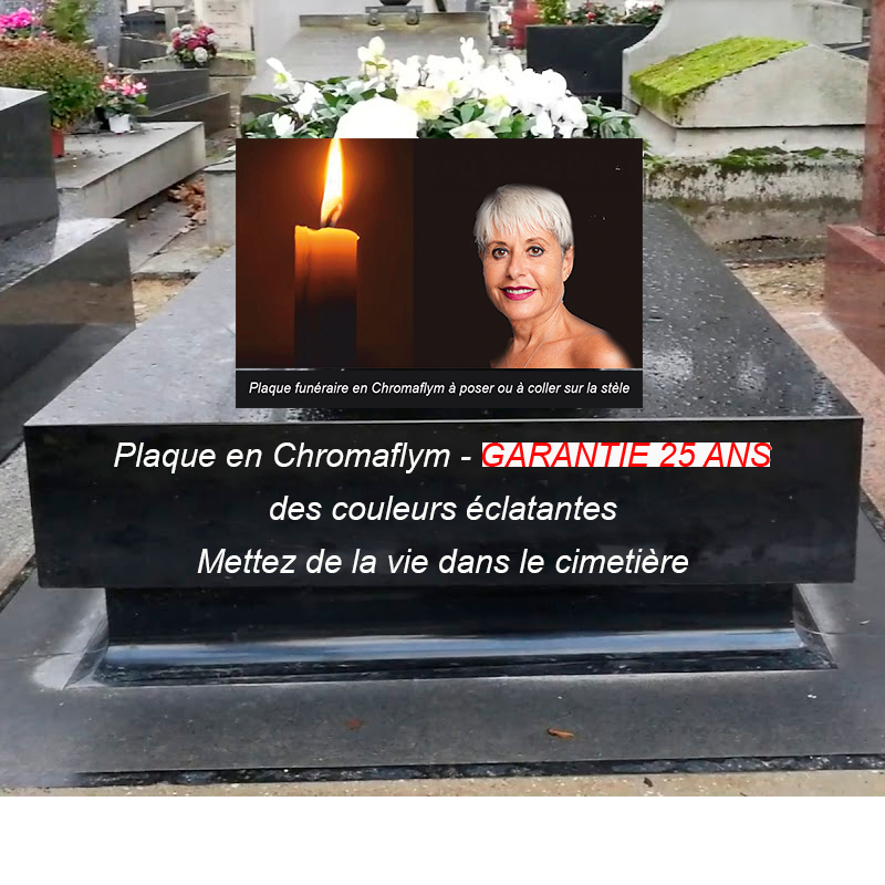 plaque moderne à personnaliser