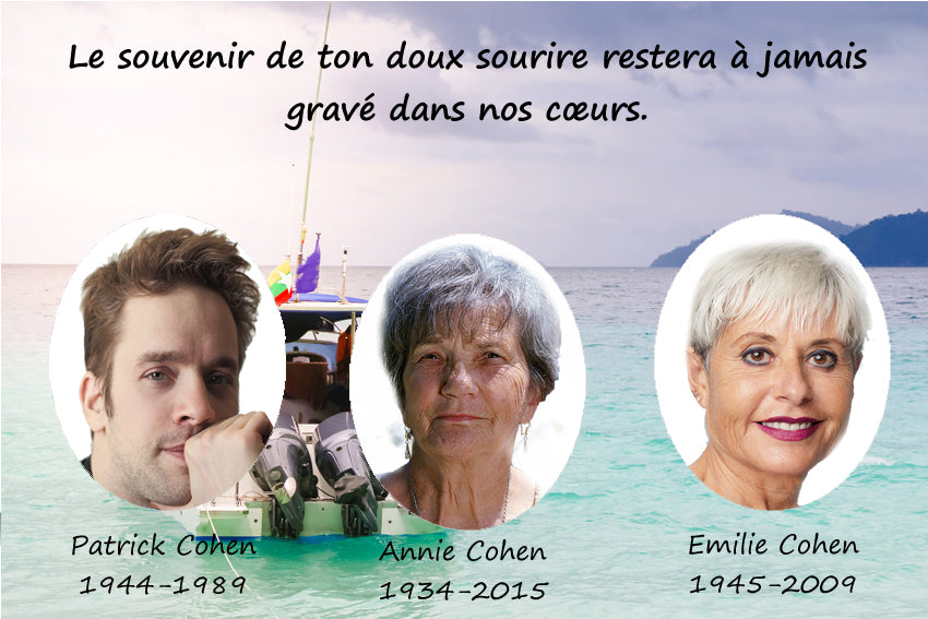 plaque funéraire modèle pêcheur | https://lesplaquesdespetitsanges.com/ 