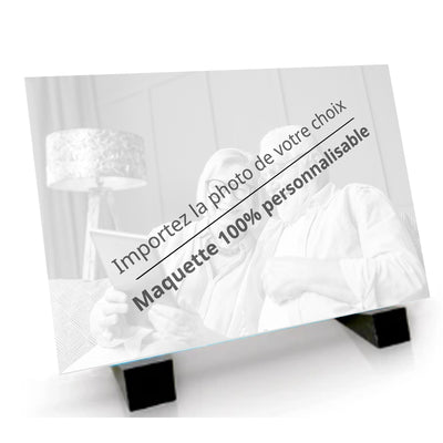 Plaque funéraire 100% personnalisable
