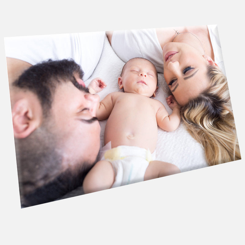 Plaque photo sous verre acrylique