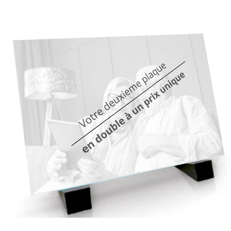 Votre plaque funeraire en double a prix unique